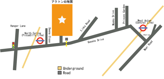 acton map